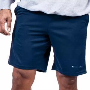 Champion® Big & Tall Fleece Graphic Shorts NAVY